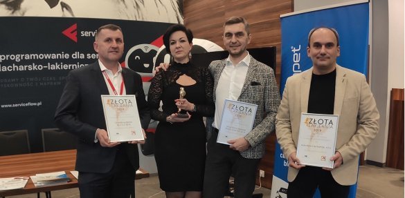 „Złota Lakiernia 2019” - 3 pierwsze miejsca dla serwisów Compet!